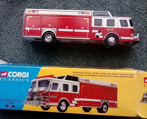 Diecast corgi classic - classic, fire