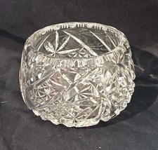 Decorative Etched Crystal Rose