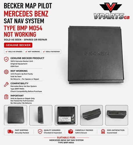 Becker map pilot - mercedes, benz