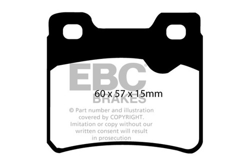 Ebc yellowstuff rear brake - ebc,