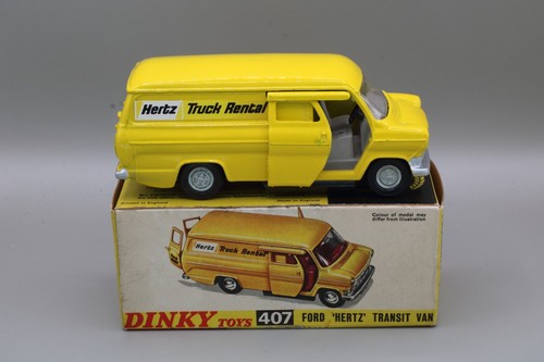 Dinky toys 407 ford - ford, "hertz"