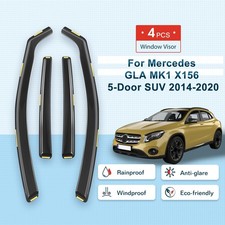 4pcs Wind Deflectors Visor For