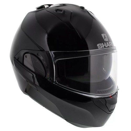 Shark evo plain gloss black - evo,