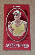 2017 Topps Allen & Ginter #150 Michal Kapral Red Mini Parallel 1/5 Made Joggler