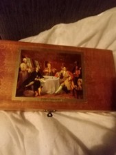 Empty Wooden Cigar Box PUNCH