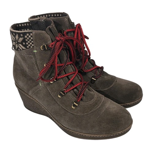 Salamander boots suede brown - boots,