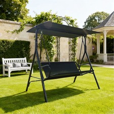 Steel Frame Patio Swing Chair