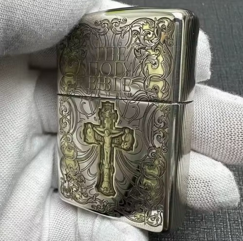 Zippo chrome holy - zippo,