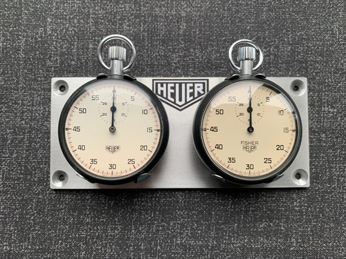Heuer mechanical stopwatch - heuer,