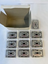 10x NEW SEALED MC60 Sanyo Micro Cassette Tapes For Dictaphone (A2)