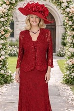 ANN BALON Romantic Red Mother