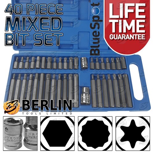 Hex torx star spline bit - star,