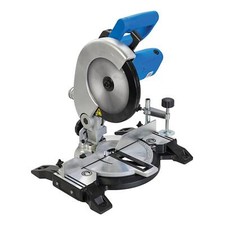 Silverline 240V DIY 1400W Compound Mitre Saw 210mm 24T TCT Blade Cutter