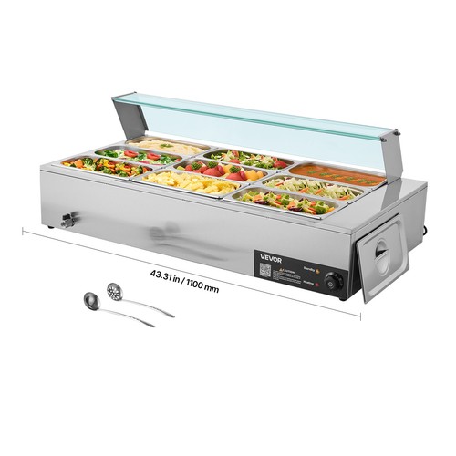 Vevor commercial food warmer - commercial,