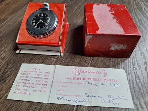 Smiths 1970s pocket watch - smiths,