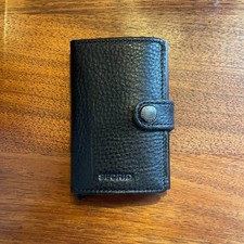 Secrid Mini Wallet Black Leather
