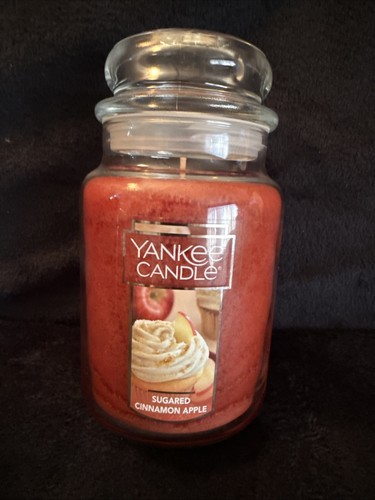 Yankee candle sugared - candle, cinnamon