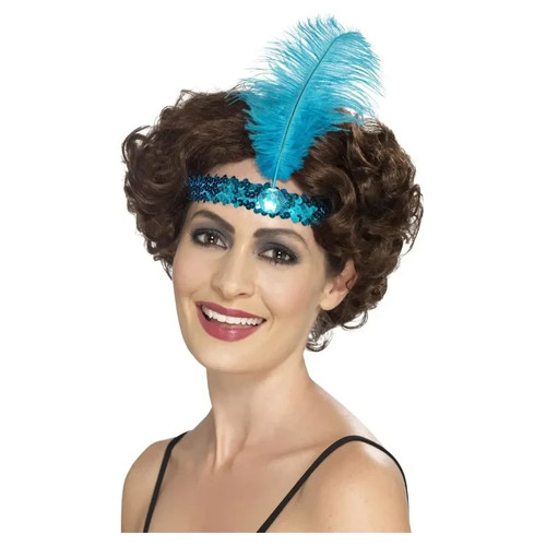 1920s flapper headband sequin - 1920s,