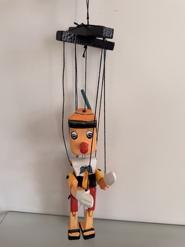 Vintage pinocchio wood - vintage,