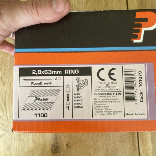 Paslode 8x63mm im360 ring - paslode,