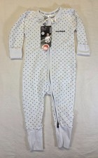 Bonds Wondersuit Baby Romper White Black Polka Dot Age 6-12 Months Zip BNWT New