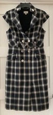 Karen Millen Black/White Plaid