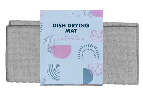 Dish drying mat plain colour - drying,