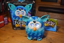 Furby Hasbro 2012 Boom Blue Aqua Waves Interactive Talking Toy
