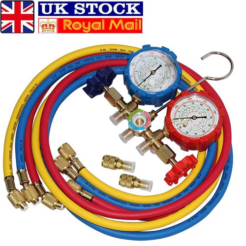 Refrigerant manifold gauge set - refrigerant,