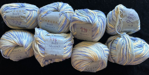 Yarn lot jaeger baby - jaeger, merino