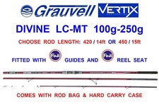 CLEARANCE GRAUVELL VERTIX DIVINE SURF ROD+BAG & CASE SEA FISHING BEACHCASTER