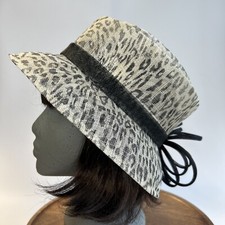 BHS Leopard Animal Print Hat