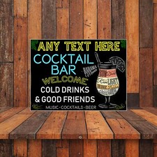 COCKTAIL BAR PERSONALISED