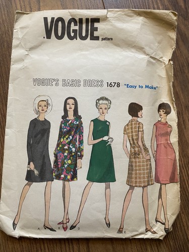 1960s vintage vogue - vintage,