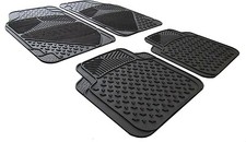 Rubber and Carpet Car Floor Foot Well Mats For Nissan NAVARA 2000>