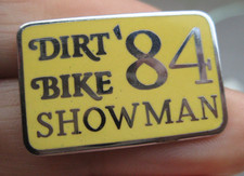 1984 vintage metal enamel