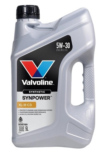 Valvoline 5w30 synpower iii - 5w30, xl-iii
