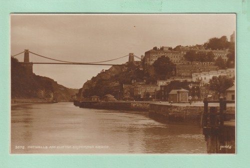 Bristol postcard hot wells - -,