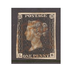 1840 1d  Black SG 2