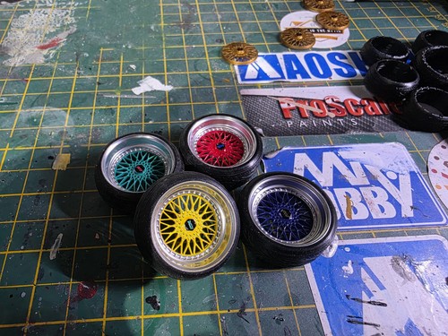 Scale inch bbs rs - 1/18,
