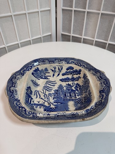 Antique blue willow - antique,