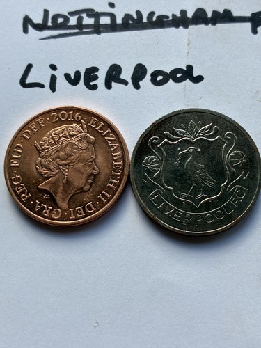 Liverpool coin - liverpool, fc