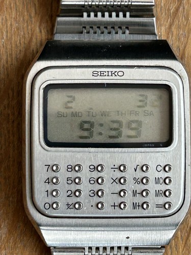 Seiko men vintage calculator - seiko, men's