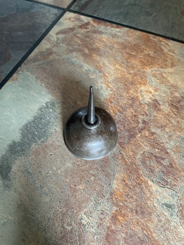 Old oil can dispenser - old,