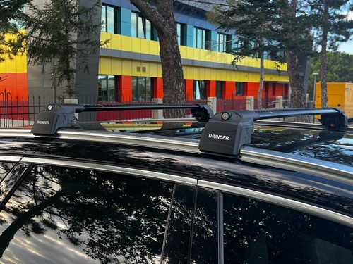 Aluminium roof rack - aluminium, cross