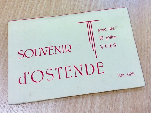 Vintage booklet postcards - booklet, of