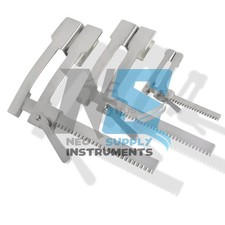 Finochietto Rib Spreader Set of 3 Pcs Medium+Small+Baby Rib Retractors