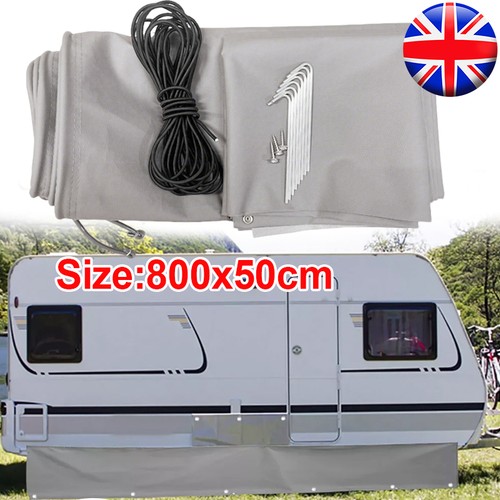 Caravan awning draught skirt - caravan,