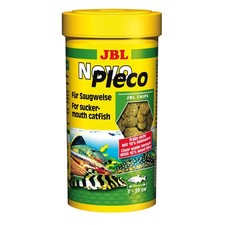 JBL NovoPleco 250ml Novo Pleco spirulina catfish feeding tablets adhesive pain