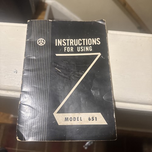 Brother model 651 sewing - model,